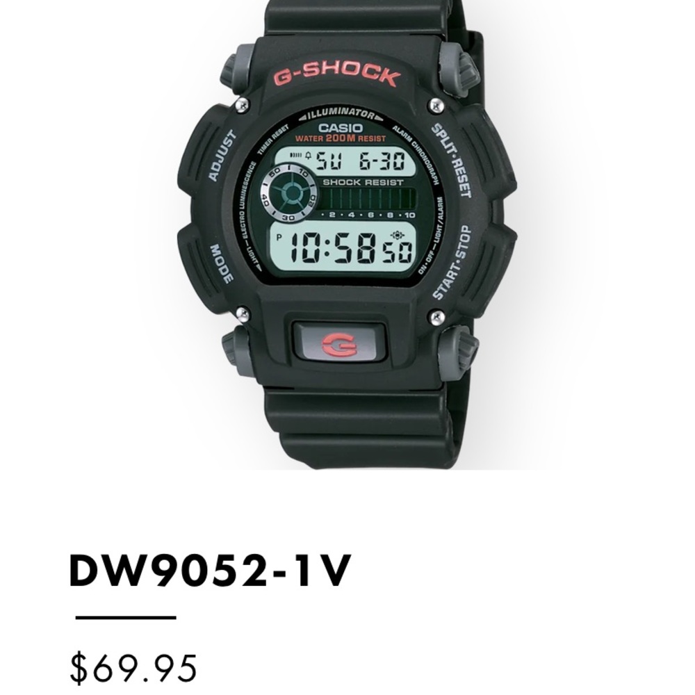G shock watch